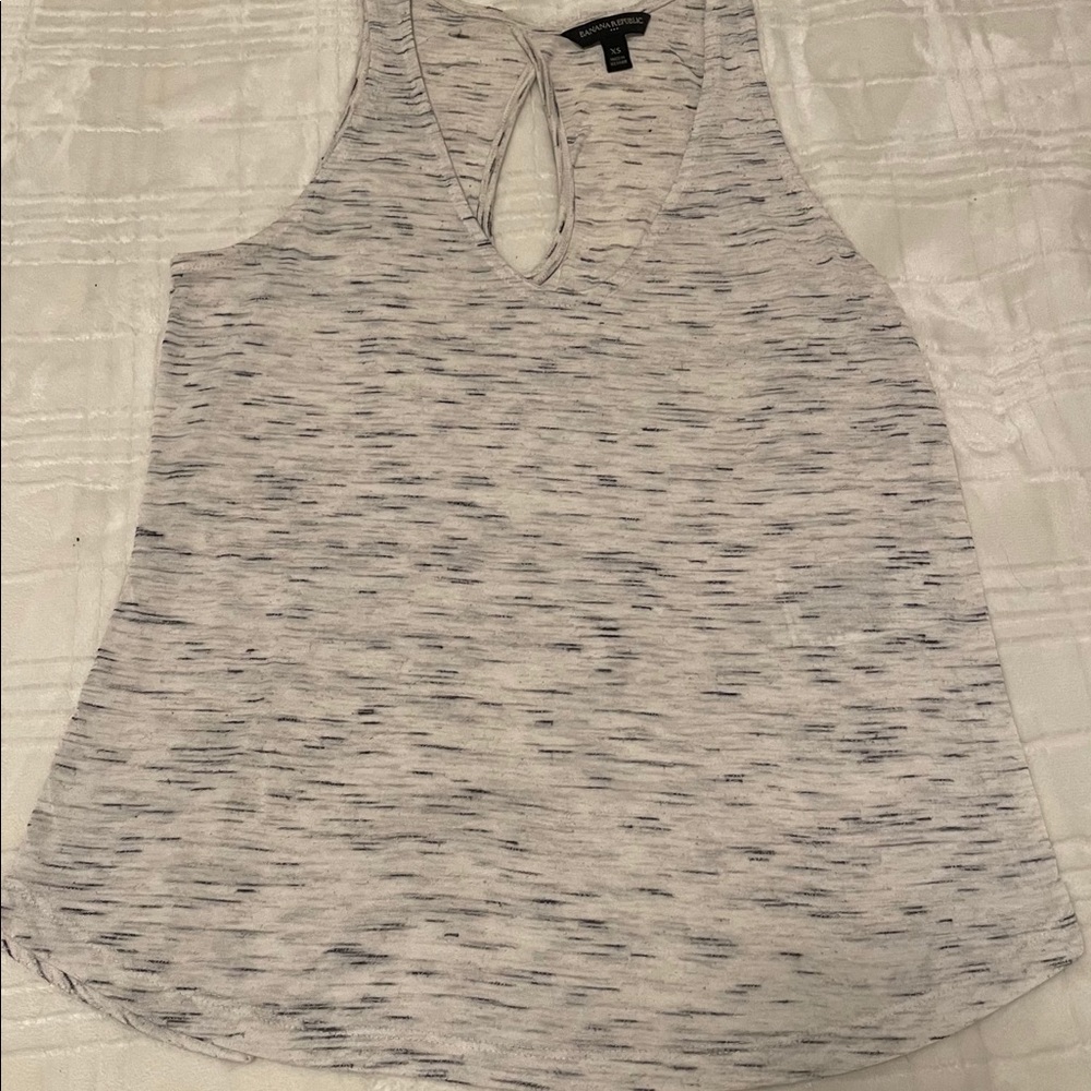 💎 Sheer White & Blank Tank Top